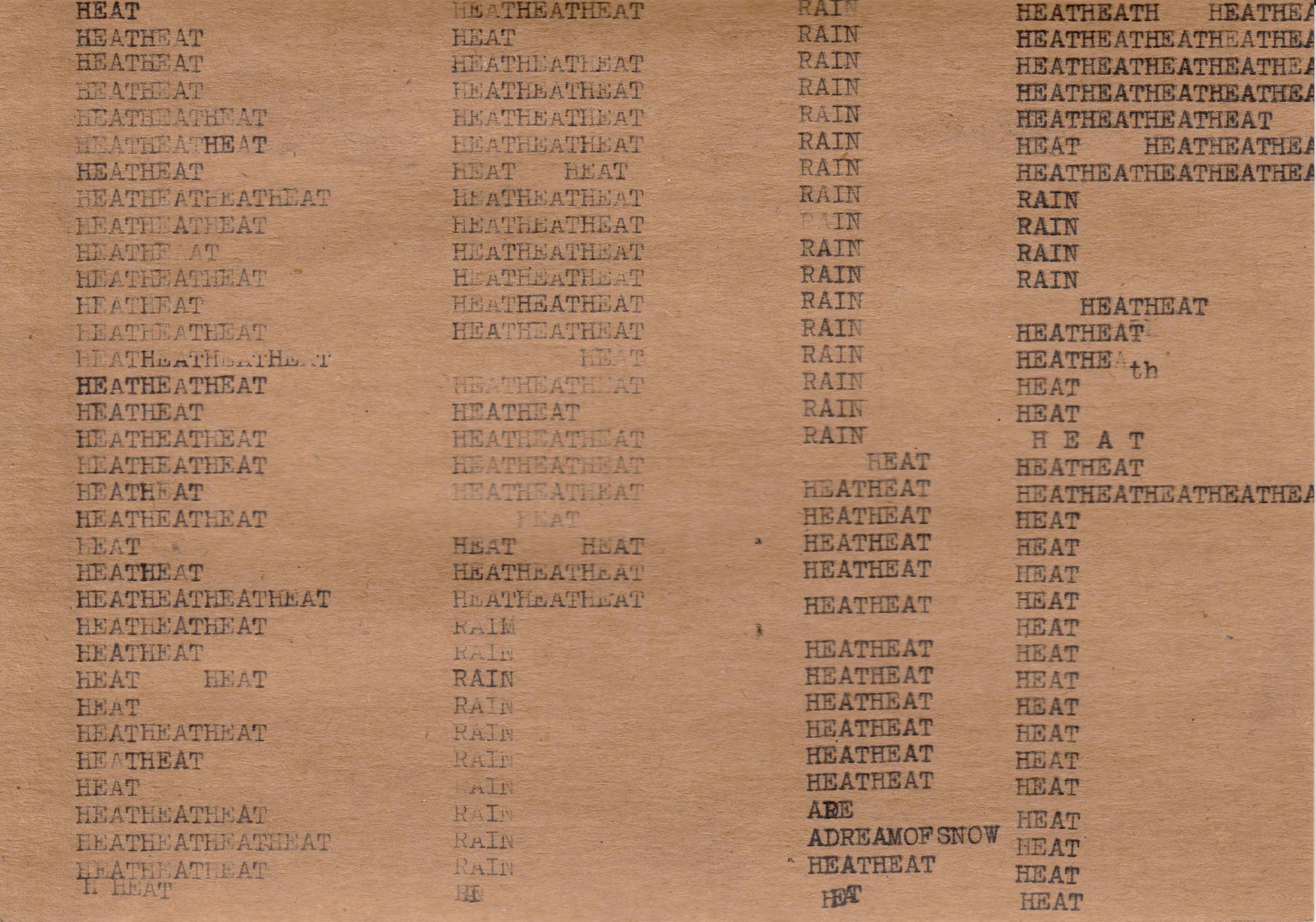 Alana Hunt artwork, A Dream of Snow, from Lasuemo