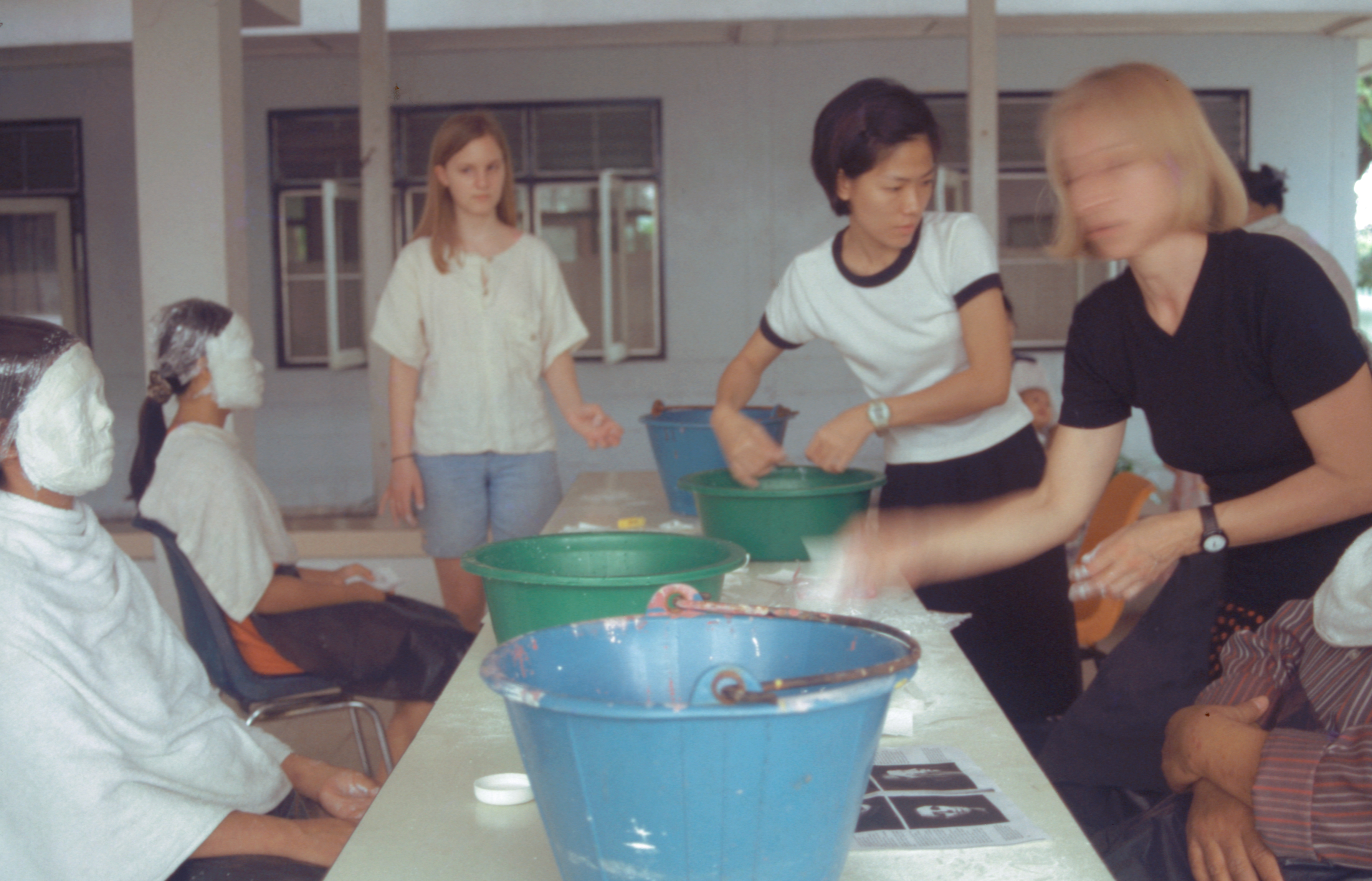 Pavilion 8, The Bangkok Emergency House Project — Preparation (Set of 5 Photographs)