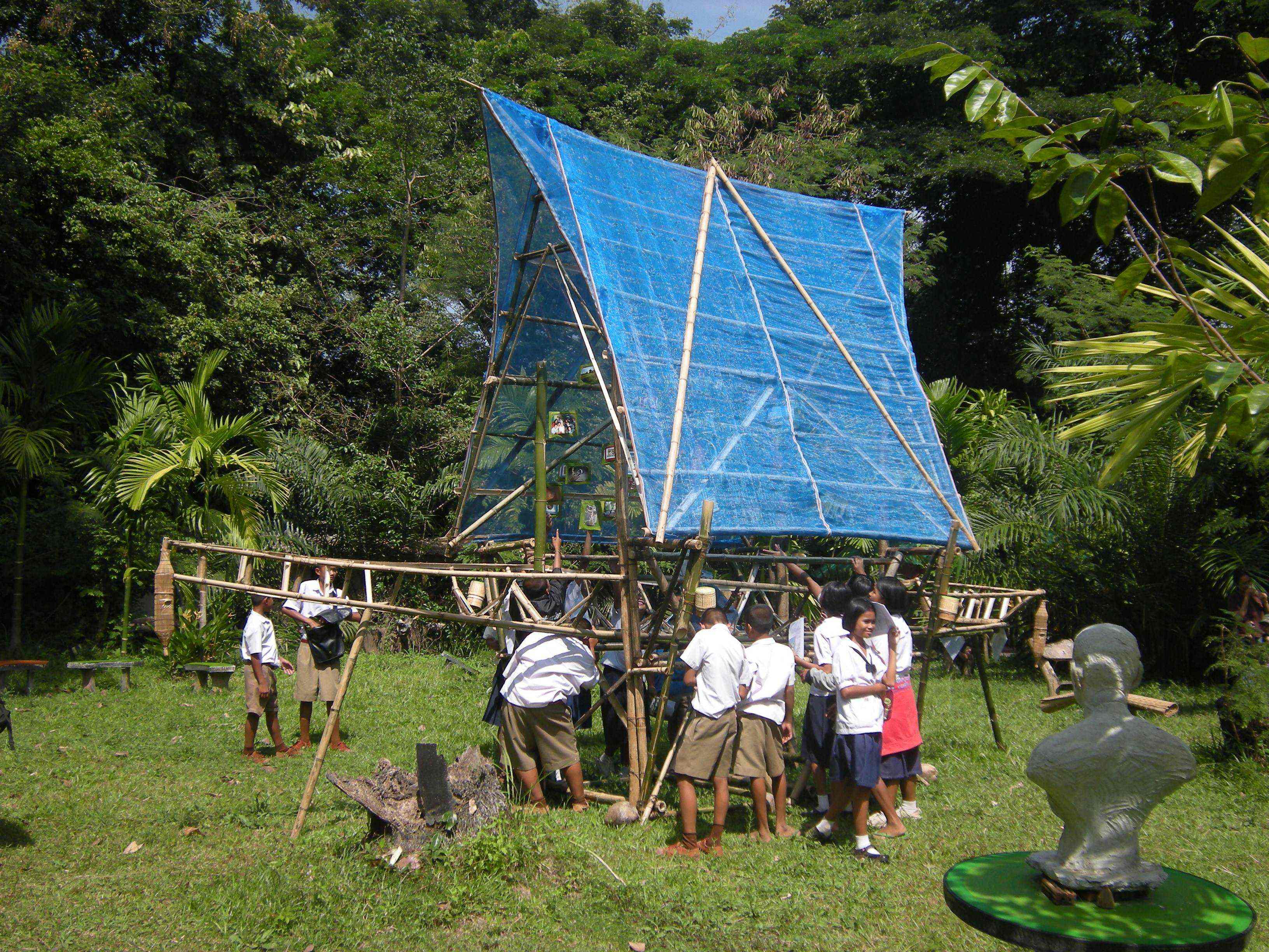 A Spirit House for Located Memory—Post-cards from Tucumán and Isan (Set of 3 Photographs)