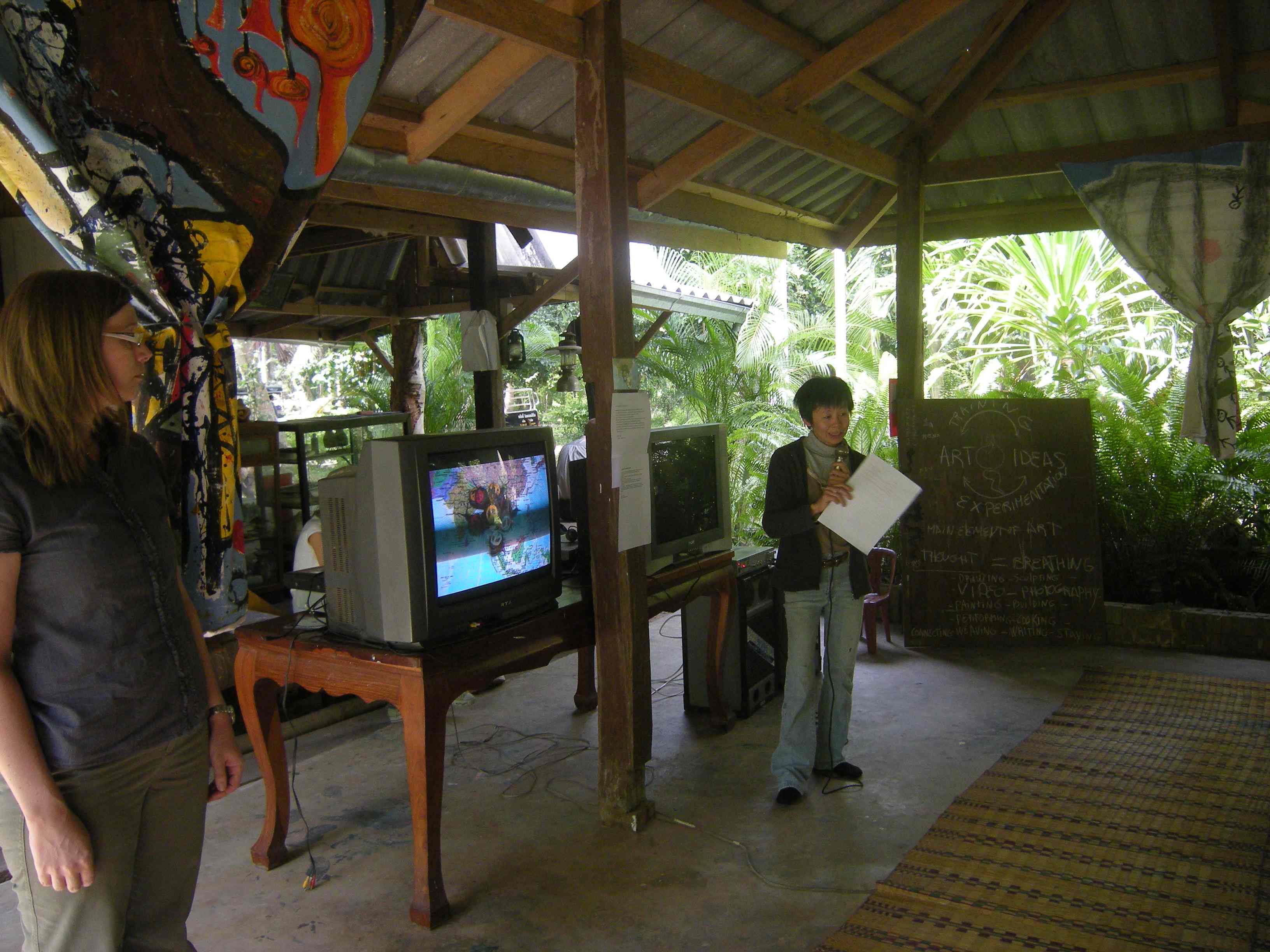 Nitaya Ueareeworakul Giving a Speech