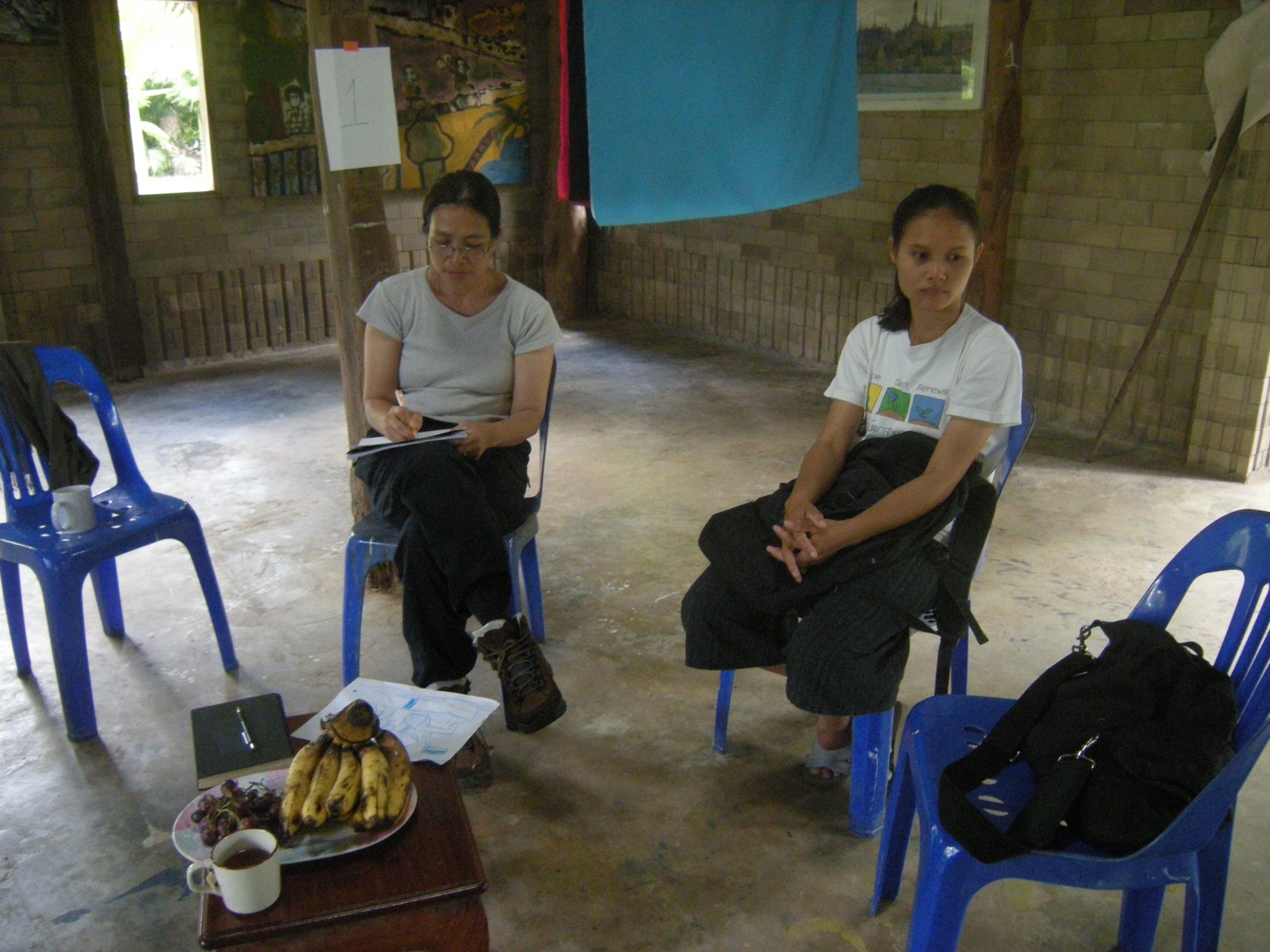 Roundtable Meeting after October Workshop (Set of 23 Photographs)