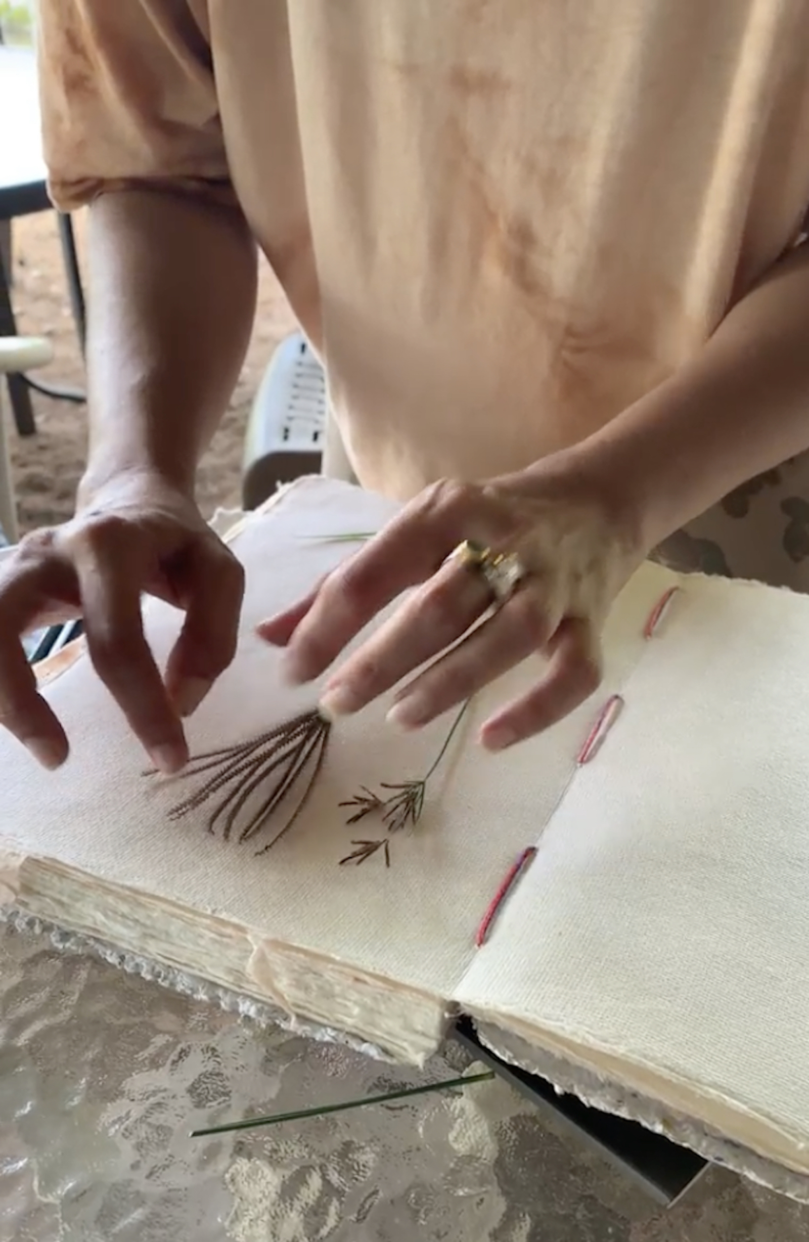 pressed-drying process by Jamilah