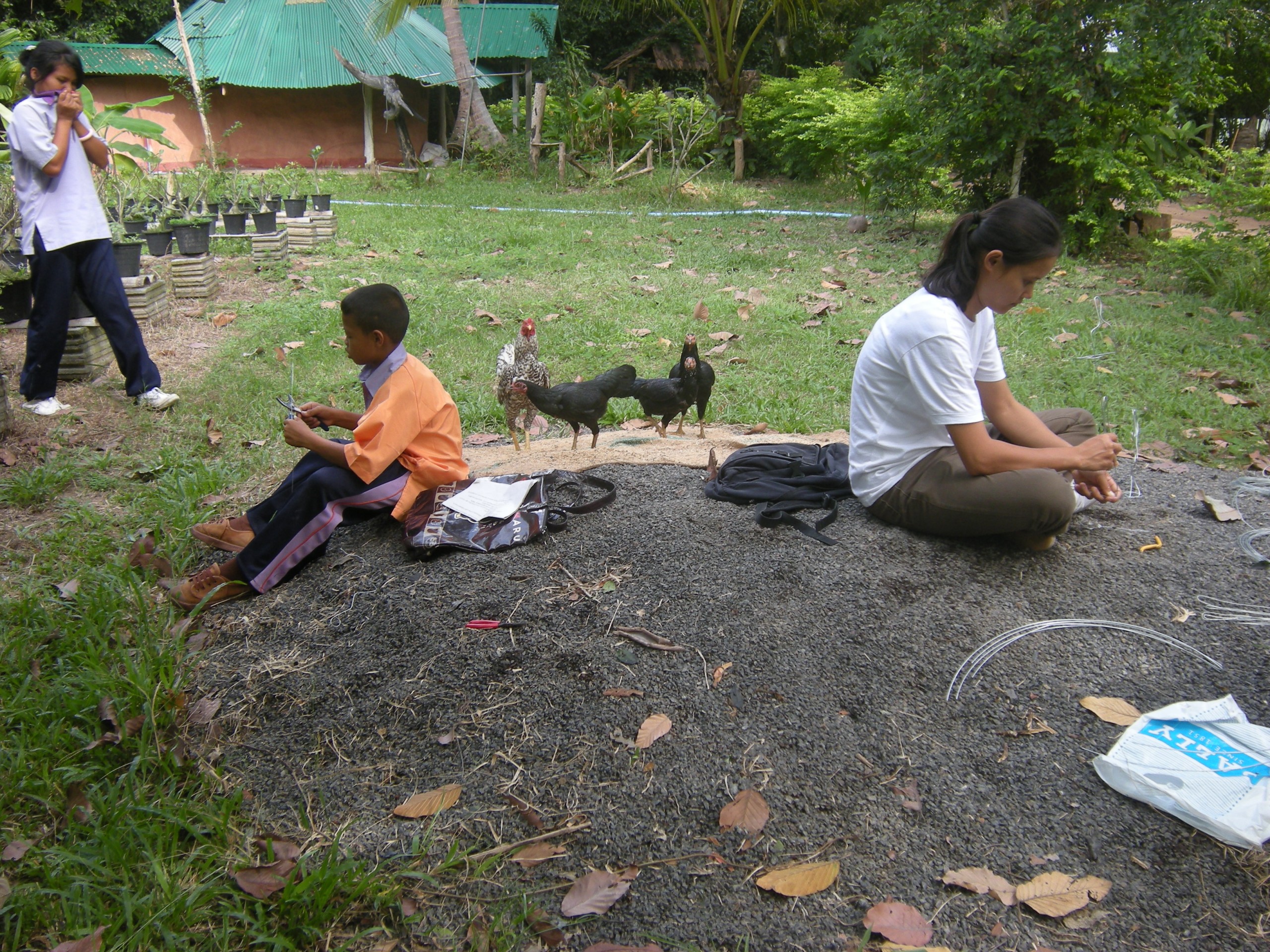 Wire Sculpture Workshop (Set of 28 Photographs)