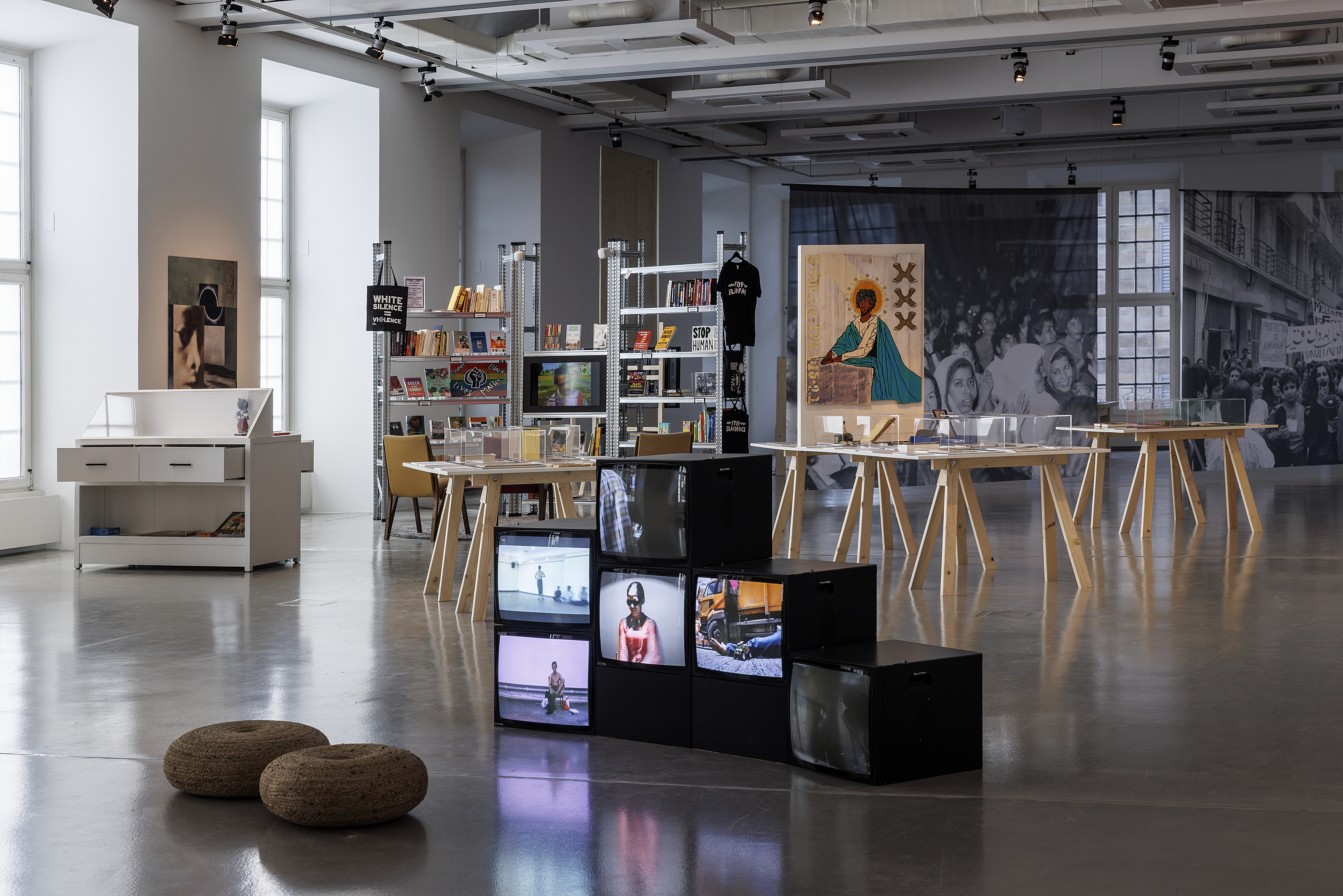 Installation view of documenta fifteen: Asia Art Archive, 2022; The Black Archives, 2022. Fridericianum, Kassel, 11 June 2022. Photo: Frank Sperling.
