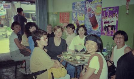 Womanifesto II Participants Having a Meal (Set of 2 Photographs)