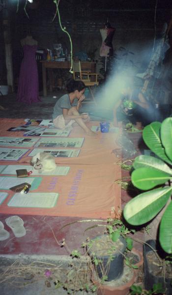 Preparation for Womanifesto II at Studio Xang (Set of 28 Photographs)