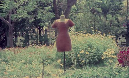 Thai Silk and Pins (Set of 4 Photographs)