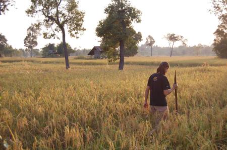 Kor Kwaay Dong Khao Na…Kor Khon Dong Khueng Khang—Preparation (Set of 9 Photographs)
