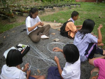 Wire Sculpture Workshop (Set of 28 Photographs)