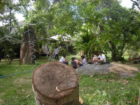 Wire Sculpture Workshop (Set of 28 Photographs)